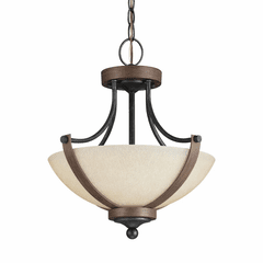 Sea Gull Corbeille 2-LT Semi-Flush/Pendant - Stardust  - 7780402EN3-846
