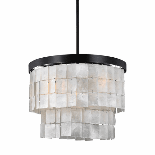 Sea Gull Corsicana 3-LT Chandelier - Heirloom Bronze - 3125003-782