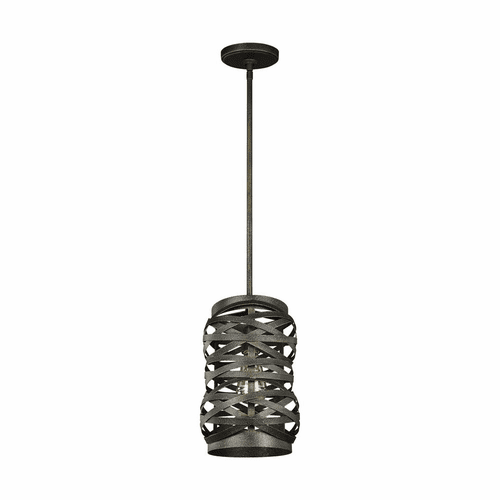 Sea Gull Cowen 1-LT LED Mini-Pendant - Obsidian Mist - 6128601EN7-802