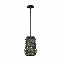 Sea Gull Cowen 1-LT LED Mini-Pendant - Obsidian Mist - 6128601EN7-802