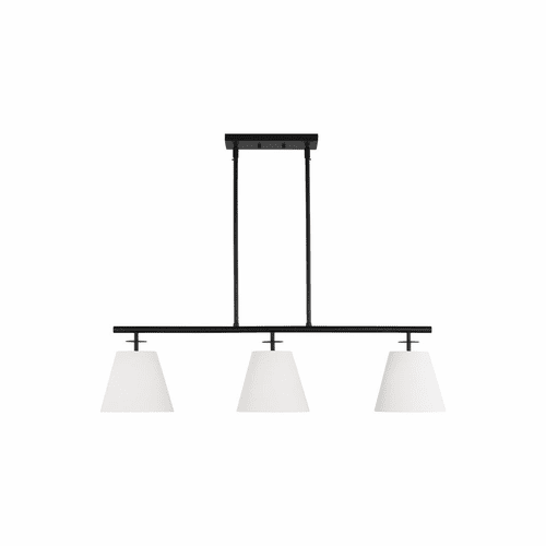 Sea Gull Crestgrove 3-LT Bath Vanity - Midnight Black - 3002003-112