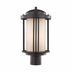 Sea Gull Crowell 1-LT Outdoor Post Lantern - Antique Bronze - 8247901-71 Sea Gull Crowell 1-LT Outdoor Post Lantern - Antique Bronze - 8247901-71