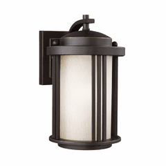 Sea Gull Crowell Small 1-LT Outdoor Wall Lantern - Antique Bronze - 8547901-71 Sea Gull Crowell Small 1-LT Outdoor Wall Lantern - Antique Bronze - 8547901-71