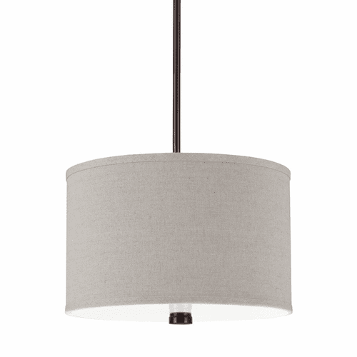 Sea Gull Dayna Shade Pendants 2-LT Pendant - Burnt Sienna - 65264EN3-710