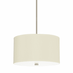 Sea Gull Dayna Shade Pendants 3-LT Pendant - Brushed Nickel - 65263EN3-962