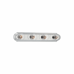 Sea Gull De-Lovely 4-LT Wall/Bath Light - Chrome - 4701-05