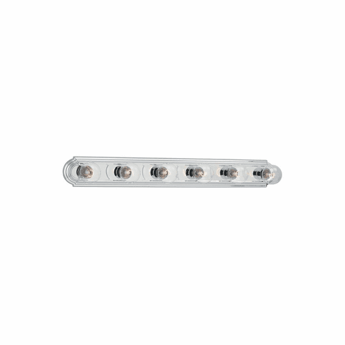 Sea Gull De-Lovely 6-LT Wall/Bath Light - Chrome - 4702-05