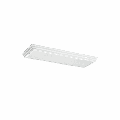 Sea Gull Decorative Drop 4-LT Ceiling Flush Mount - White - 59361LE-15