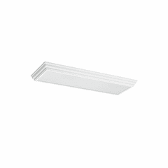 Sea Gull Decorative Drop 4-LT Ceiling Flush Mount - White - 59361LE-15
