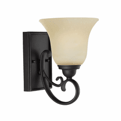 Sea Gull Del Prato 1-LT Bath/Wall Sconce - Chestnut Bronze - 41120EN3-820