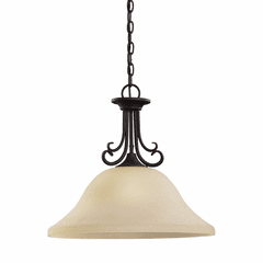 Sea Gull Del Prato 1-LT Pendant - Chestnut Bronze - 65121-820