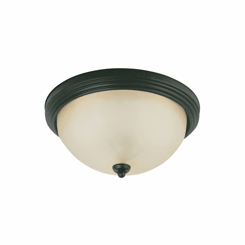 Sea Gull Del Prato 2-LT Ceiling Flush Mount - Chestnut Bronze - 77164-820