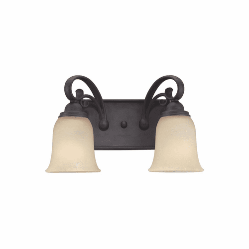 Sea Gull Del Prato 2-LT Wall/Bath Light - Chestnut Bronze - 44122EN3-820