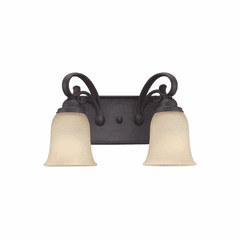 Sea Gull Del Prato 2-LT Wall/Bath Light - Chestnut Bronze - 44122EN3-820