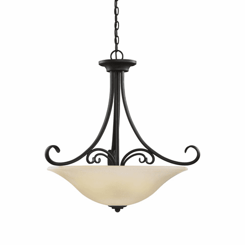 Sea Gull Del Prato 4-LT Pendant - Chestnut Bronze - 65120-820