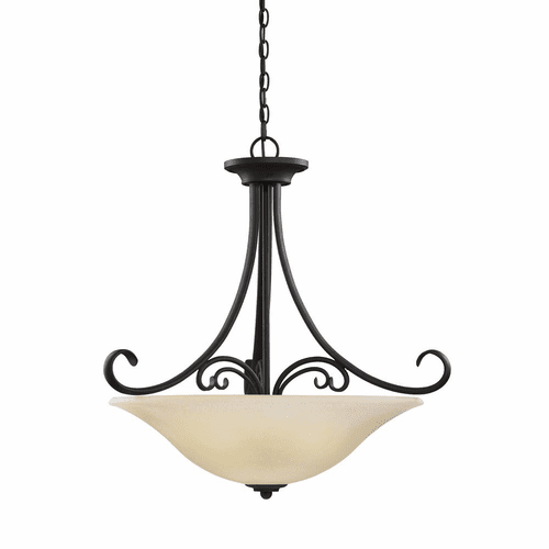 Sea Gull Del Prato 4-LT Pendant - Chestnut Bronze - 65120EN3-820