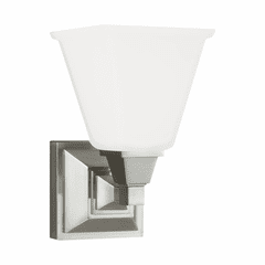 Sea Gull Denhelm 1-LT Bath/Wall Sconce - Brushed Nickel - 4150401-962