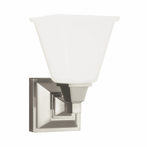 Sea Gull Denhelm 1-LT Bath/Wall Sconce - Brushed Nickel - 4150401EN3-962