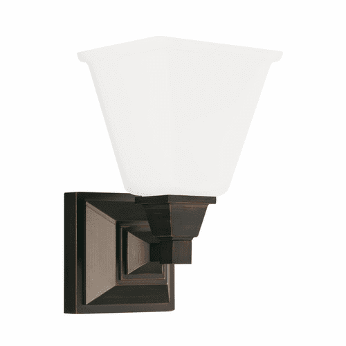 Sea Gull Denhelm 1-LT Bath/Wall Sconce - Burnt Sienna - 4150401EN3-710