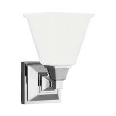 Sea Gull Denhelm 1-LT Bath/Wall Sconce - Chrome - 4150401-05