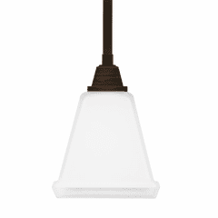 Sea Gull Denhelm 1-LT Mini-Pendant - Burnt Sienna - 6150401EN3-710 Sea Gull Denhelm 1-LT Mini-Pendant - Burnt Sienna - 6150401EN3-710
