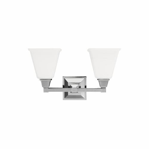 Sea Gull Denhelm 2-LT Wall/Bath Light - Chrome - 4450402EN3-05