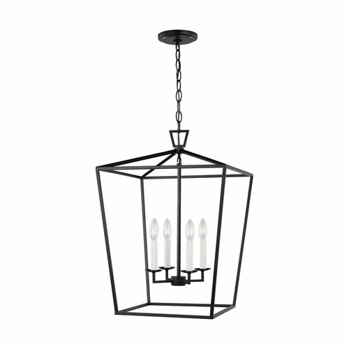 Sea Gull Dianna 4-LT Medium Lantern - Black - 5392604-112