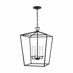 Sea Gull Dianna 4-LT Medium Lantern - Black - 5392604-112