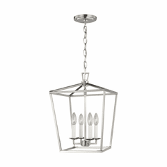 Sea Gull Dianna Four Light Small Lantern - Brushed Nickel - 5292604-962