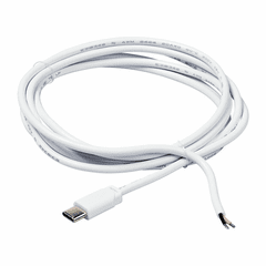 Sea Gull Disk Light 72" Power Cord-15 - White - 984172S-15