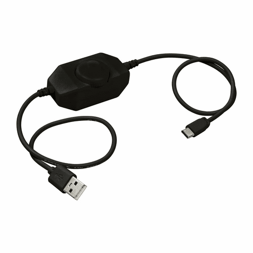 Sea Gull Disk Light In-Line Dimmer-12 - Black - 984101S-12