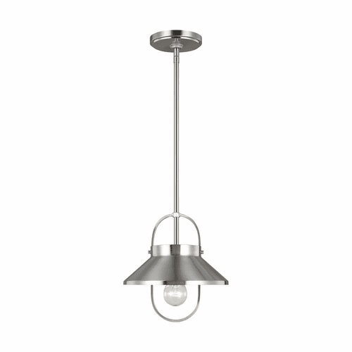 Sea Gull Dormer 1-LT Pendant - Brushed Nickel - 6001101-962