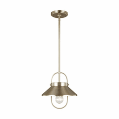 Sea Gull Dormer 1-LT Pendant - Satin Brass - 6001101-848
