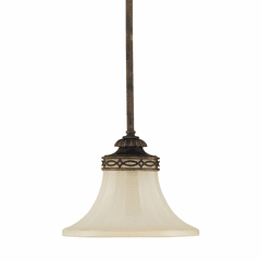 Sea Gull Drawing Room 1-LT Mini-Pendant - Walnut - P1114WAL