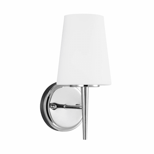 Sea Gull Driscoll 1-LT Bath/Wall Sconce - Chrome - 4140401-05