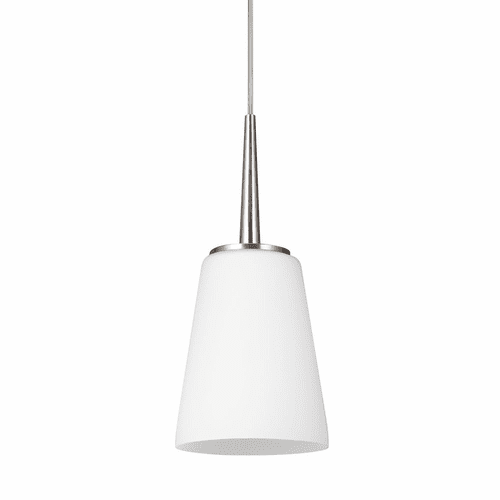 Sea Gull Driscoll 1-LT Mini-Pendant - Brushed Nickel - 6140401EN3-962