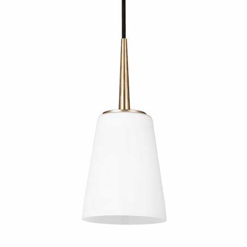 Sea Gull Driscoll 1-LT Mini-Pendant - Satin Bronze - 6140401-848