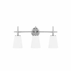 Sea Gull Driscoll 3-LT Wall/Bath Light - Chrome - 4440403-05