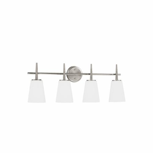 Sea Gull Driscoll 4-LT Wall/Bath Light - Brushed Nickel - 4440404-962