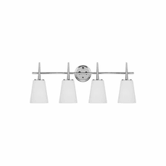 Sea Gull Driscoll 4-LT Wall/Bath Light - Chrome - 4440404-05
