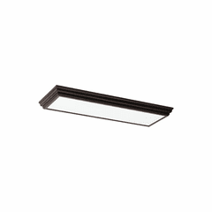 Sea Gull Drop Lens 4-LT Flush Mount - Oil Rubbed Bronze - 59361LE-790