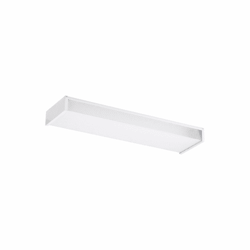 Sea Gull Drop Lens Fluorescent 2-LT Ceiling Flush Mount - White - 59136LE-15