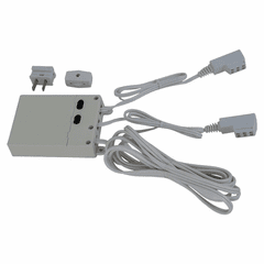 Sea Gull Dual Output Plug-in Electronic Transformer - White - 98175-15 Sea Gull Dual Output Plug-in Electronic Transformer - White - 98175-15
