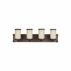 Sea Gull Dunning 4-LT Wall/Bath Light - Stardust / Cerused Oak - 4413304-846 Sea Gull Dunning 4-LT Wall/Bath Light - Stardust / Cerused Oak - 4413304-846