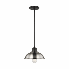 Sea Gull Dustin 1-LT Pendant - Brushed Nickel - 6001601-962