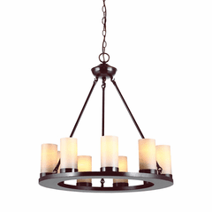 Sea Gull Ellington 9-LT Chandelier - Burnt Sienna - 31587-710