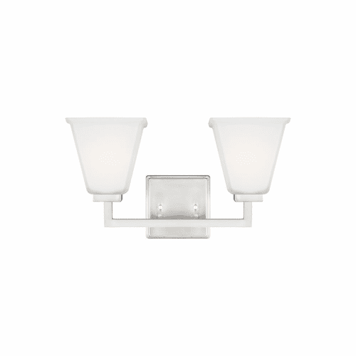 Sea Gull Ellis Harper 2-LT Bath Light - Brushed Nickel - 4413702-962