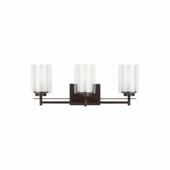 Sea Gull Elmwood Park 3-LT Bath Vanity Light - Bronze - 4437303-710