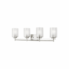 Sea Gull Elmwood Park 4-LT Bath Light - Brushed Nickel - 4437304-962