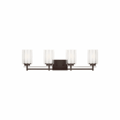 Sea Gull Elmwood Park 4-LT Bath Vanity Light - Bronze - 4437304-710